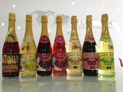 assorted non alcholic sparkling